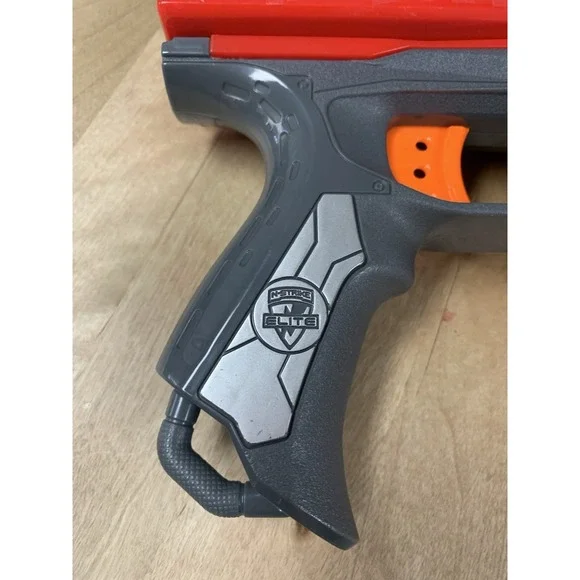 Nerf N-Strike Mega Magnus Bigshock Dart Red Gun Toy X2 Lot 4 Dart - Picture 5 of 6